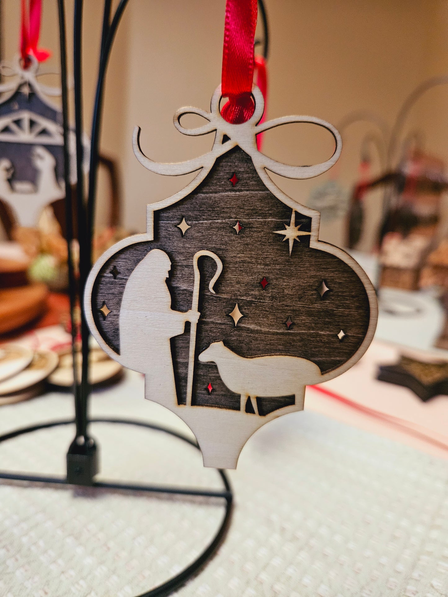 Nativity set of Christmas Ornaments
