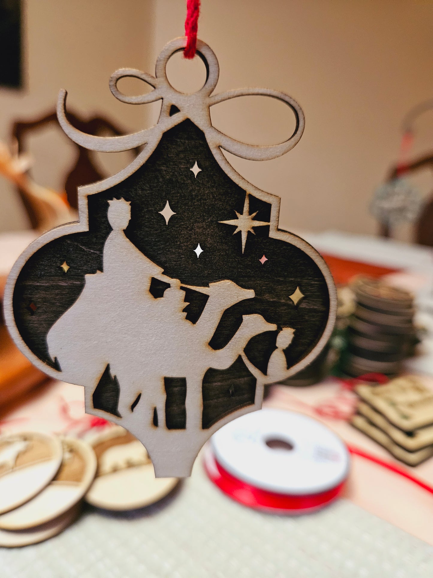 Nativity set of Christmas Ornaments