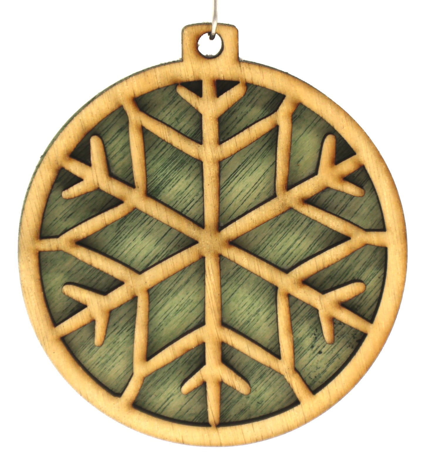 Old fashioned Snowflake Christmas Ornament version 3