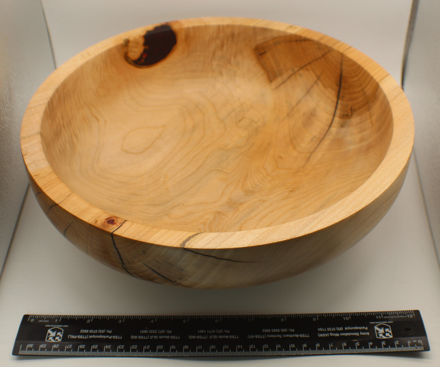 Spalted Maple Fruit Bowl