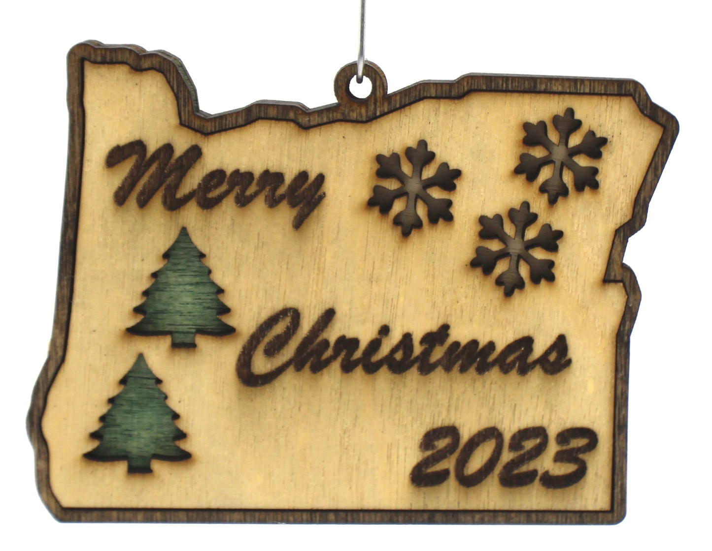 2023 Oregon Christmas Ornament