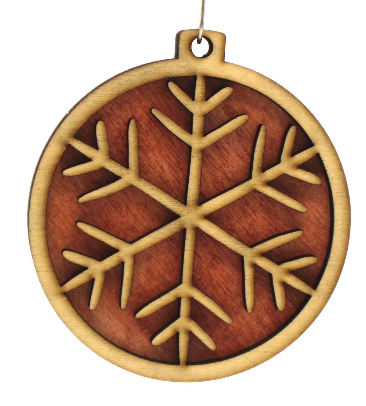 Old fashioned Snowflake Christmas Ornament version 2