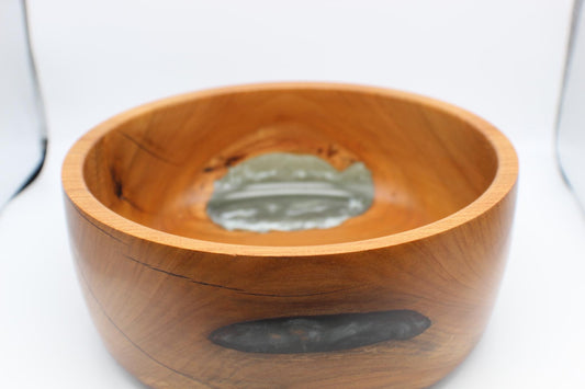 Cherry Bowl with resin inlay